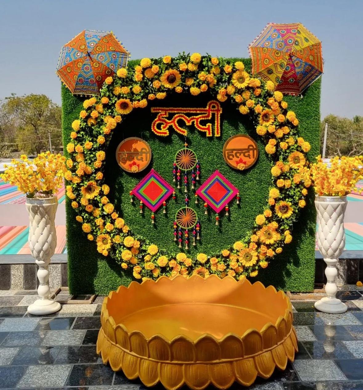 Haldi Decoration